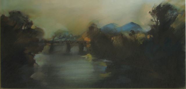 Reka z mostom